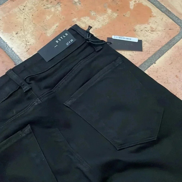 💕 LAST CHANCE New DSTLD Womens High Rise Skinny Jeans 27W x 28L Black MSRP$128 - Picture 9 of 9